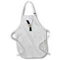 Apron - Pretty Tropical Leaf Monogram Initial Y Monogram