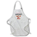 Apron - Cute Cow Happy Third Birthday Kids Happy Birthday
