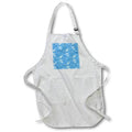 Apron - Light Blue Image Of Sparkle Heart Bokeh Pattern Patterns