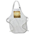 Apron - Glam Image Of Gold Sparkle Bokeh Patterns
