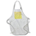Apron - Glam Yellow Image Of Dripping Glitter Patterns