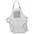 Apron - Glam Pink Image Of Diamond Jewels Pattern Patterns