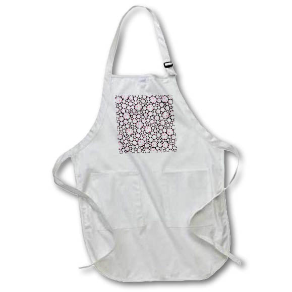 Apron - Glam Pink Image Of Diamond Jewels Pattern Patterns