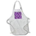Apron - Cute Purple and White Koala Bear Pattern Patterns