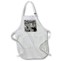 Apron - An artistic composition of multiple zebras. Namibia