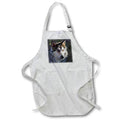 Apron - Portrait of rescue dog. Fauna