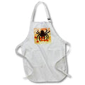 Apron - Spider on orange web with eggs Still Life