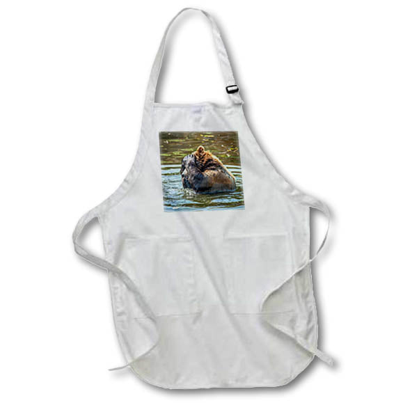 Apron - Brown bear thinks, oops Alaska