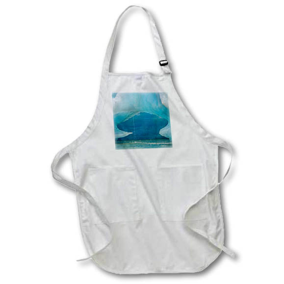 Apron - Iceberg melts into Shakes Lake. Alaska