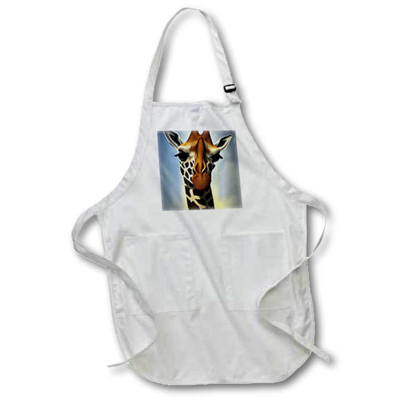 Apron - Cute funny Cool Giraffe Art for Giraffe Lovers Animals