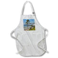 Apron - USA, Oregon. Cannon Beach with Haystack Oregon