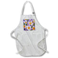 Apron - Washington State, Seabeck. Crocus blossoms in spring 4 Washington State