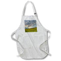 Apron - USA, Washington State, Palouse. Springtime landscape. Canola fields Washington State