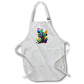 Apron - Bright Neon Cactus Illustration Illustrations
