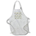 Apron - Pretty Image Of Watercolor Seagulls On The Beach Pattern Patterns and Backgrounds