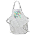 Apron - Pretty Purple, Pink, Yellow Gradient Flower Pattern Patterns and Backgrounds