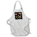 Apron - Pretty Watermelon Slices and Leaves Pattern Patterns and Backgrounds