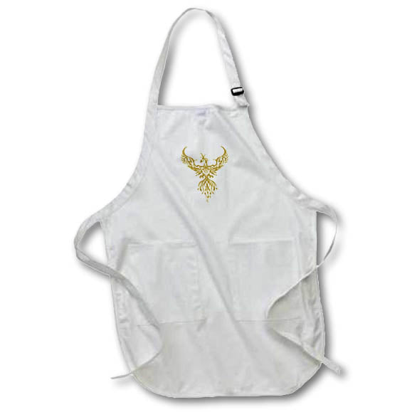 Apron - Phoenix Fantasy Fire Bird Tribal Style Art Vector Art - Phoenix