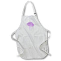 Apron - Enchanted Mesh Graphic Purple Roses Vector Vector Art - Purple Roses