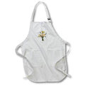 Apron - Double Narcissi Spring Flower Daffodil Bouquet Cut Out Vector Art - Daffodil