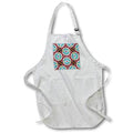 Apron - Beautiful blue red pink abstract Abstract