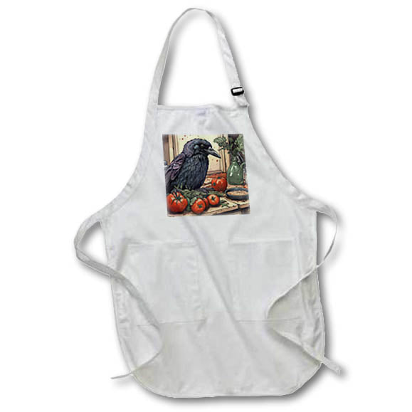 Apron - The Crow in the Kitchen AI Generated Art