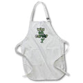 Apron - Cool funny Why on Eath Martian Alien Space Pun Cartoon Funny