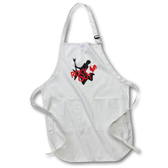 Apron - Rock Out with Your Cock Out Cock Funny