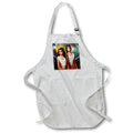 Apron - Two lovely ladies representing Gemini Zodiac - Gemini