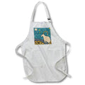 Apron - A cool goat representing Capricorn Zodiac - Capricorn