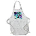 Apron - Pretty starry background with Libra scales Zodiac - Libra