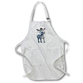 Apron - Cute Silly Smiling Zebra Illustration Illustrations