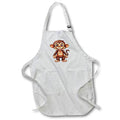 Apron - Cute Silly Smiling Monkey With A Belt Illustration Illustrations