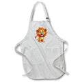 Apron - Cute Silly Smiling Lion Illustration Illustrations
