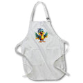 Apron - Cute Colorful Silly Smiling Parrot Illustration Illustrations