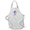 Apron - Happy Grandma Roller Skating Illustration Illustrations