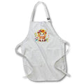 Apron - Pretty Floral Lion Illustration Illustrations