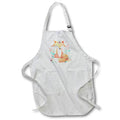 Apron - Pretty Floral Fox Illustration Illustrations