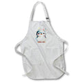 Apron - Cute Floral Penguin Illustration Illustrations