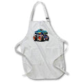 Apron - Monster Truck Illustration Illustrations