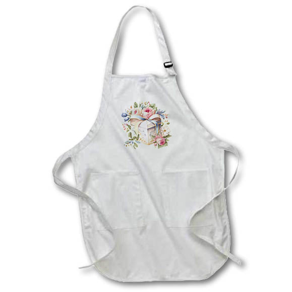 Apron - Floral Wedding Gift Illustration Illustrations