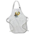 Apron - Pretty Summer Floral Hat Illustration Illustrations