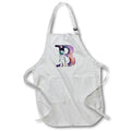 Apron - Cute Astronaut Monogram Initial B Monograms