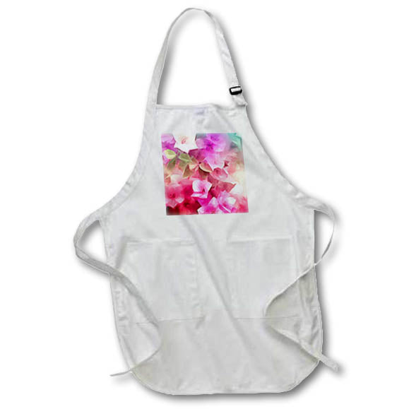 Apron - Pretty Pink Bougainvillea Flowers Backgrounds