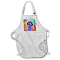 Apron - Psychedelic Jelly Fish Art Backgrounds