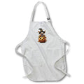 Apron - Halloween Brown Chihuahua dressed as a magic wizard CR Media - Illustrations