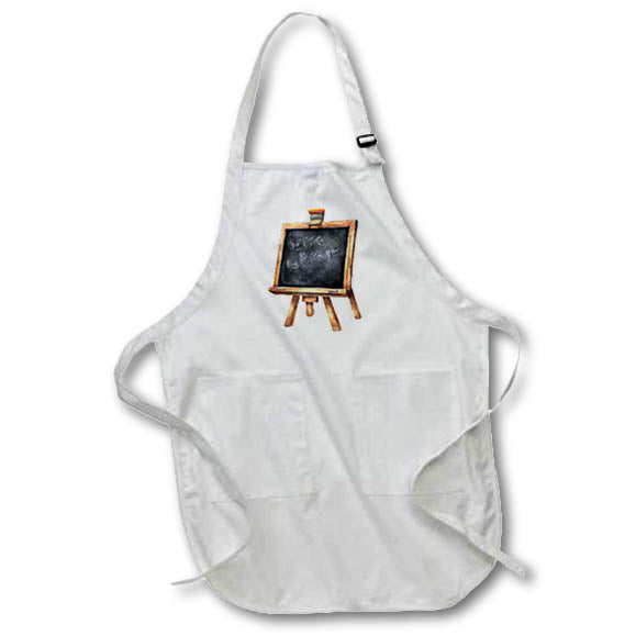 Apron - Back To School Chalk Board Illustration Illustrations