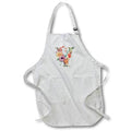 Apron - Pretty Image Of Watercolor Floral Monogram Initial Y Monograms