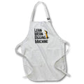 Apron - Funny Cute Dachshund Puppy Dog Lean Mean Digging Machine Pun Pets