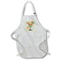 Apron - Mid-century modern lines frame this martini artwork Craftsman Studios - Mid-Century Modern